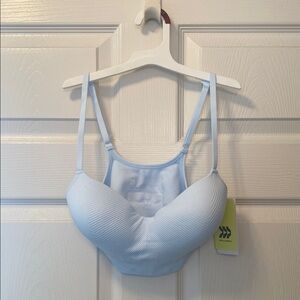 NWT Women’s Sports Bra All in Motion Lt Blue Sz: XSM